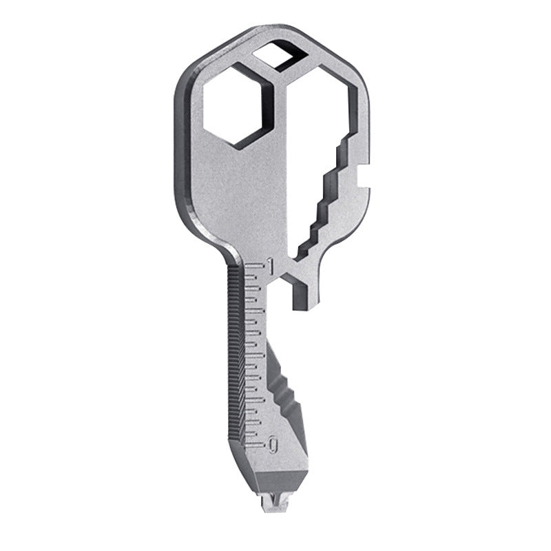 Multi-Function 24-in-1 Stainless Steel Keychain EDC Tool