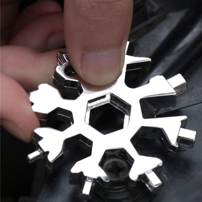 18-in-1 Snowflake Stainless Steel Multi-Tool