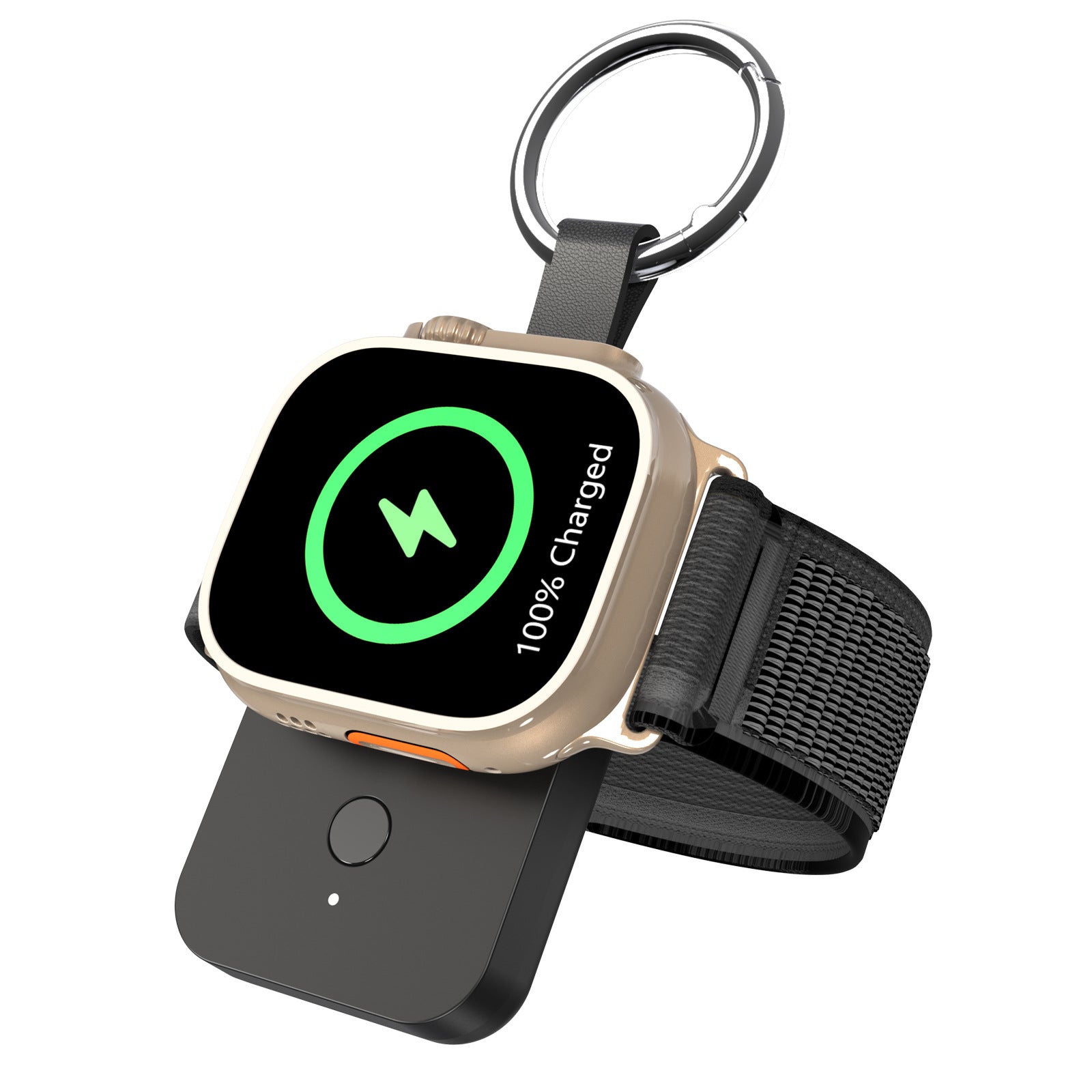 1000mAh Magnet-Snap Portable Watch Charger - for Apple Watches & Samsung Watches