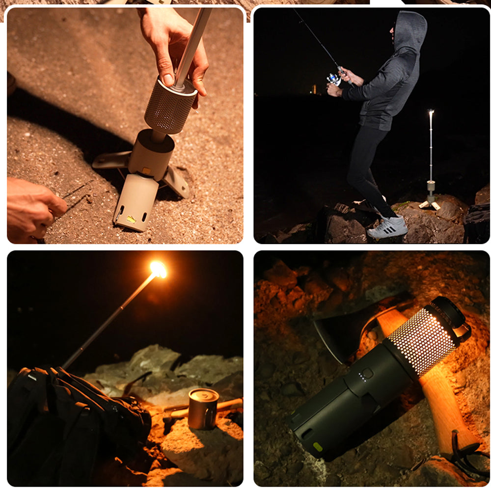 Ultimate Camping Lantern: Portable, Bright, and Long-Lasting with Rechargeable Battery