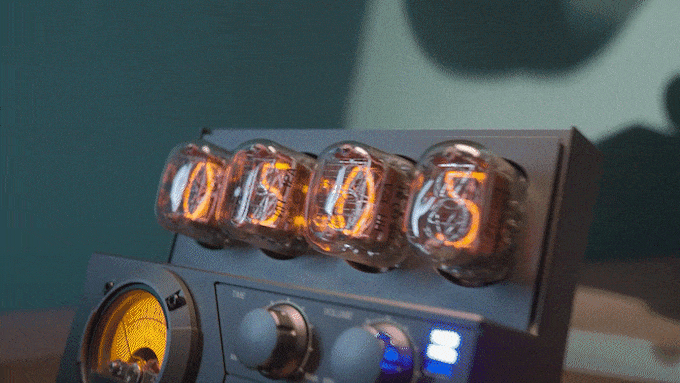 NixieX: the Authentic IN-12 Nixie Tube Clock and Speaker