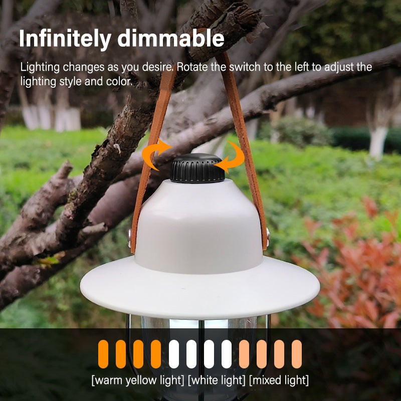 Outdoor Camping Light - Rechargeable Camping Atmosphere Tent Mini Hanging Light