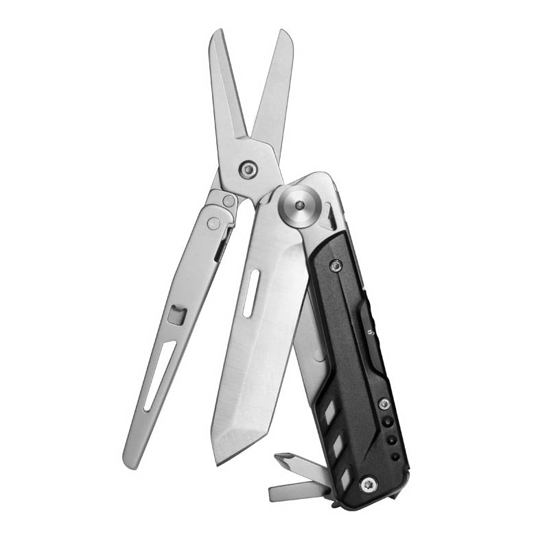 Multi-functional Folding Knife and Shears with Detachable Large Scissors for Outdoor Emergency and EDC
