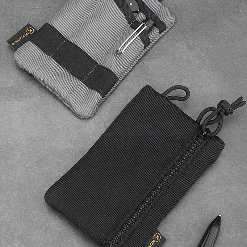 Portable Camouflage Tactical EDC Tool Bag Outdoor Anti-loss Coin Key Card Phone Bag