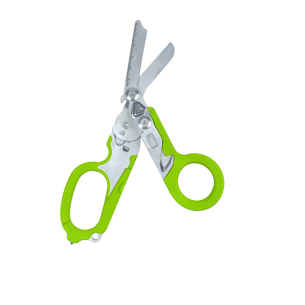 Tactical Folding Scissors - Multi-functional Outdoor Survival Tool