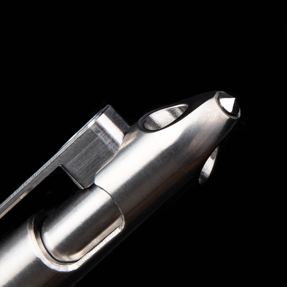 Titanium Tactical Pen for Writing and Self-Defense