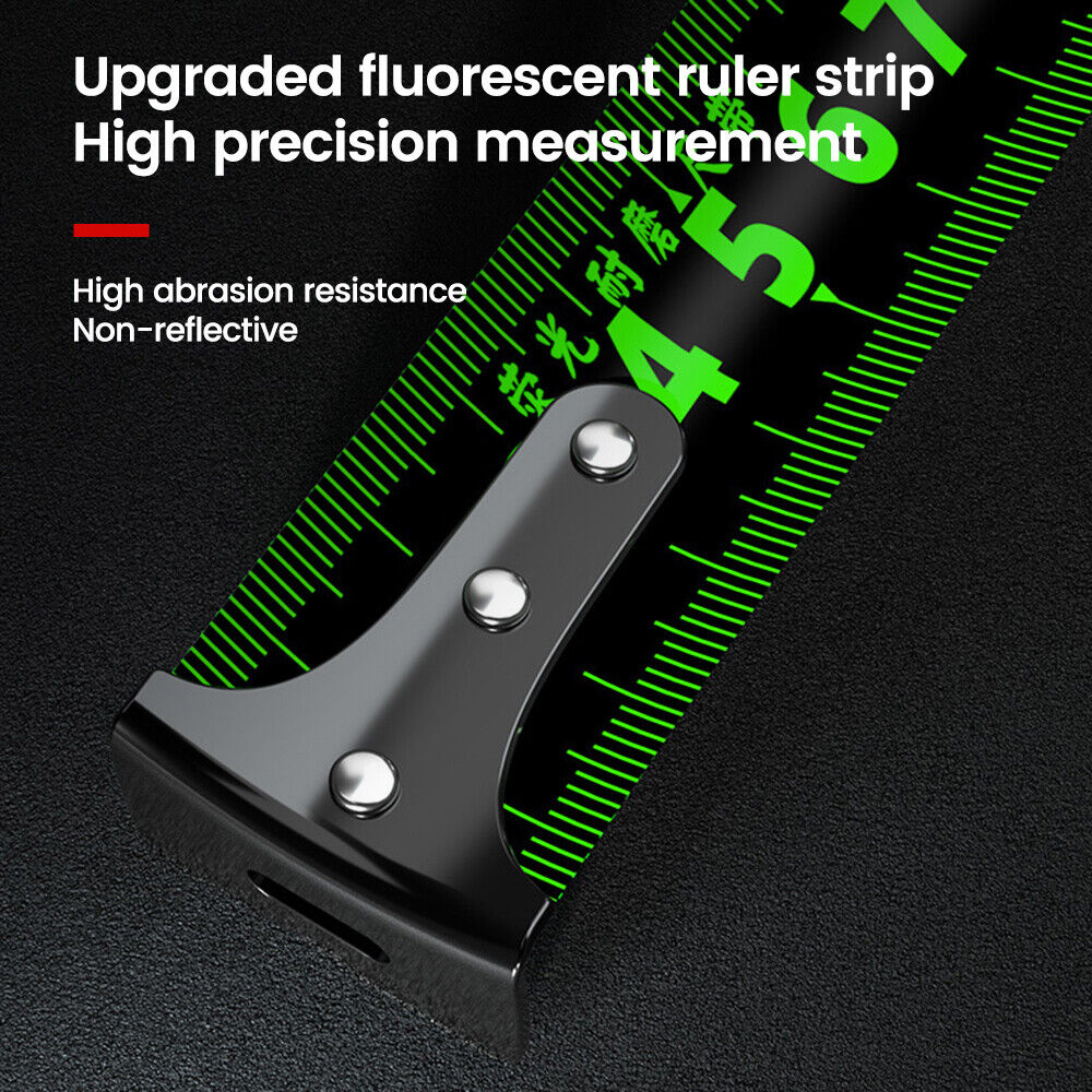 Precision Self-Locking Steel Tape Measure: 5M/7.5M/10M High-Accuracy Measurement Tool