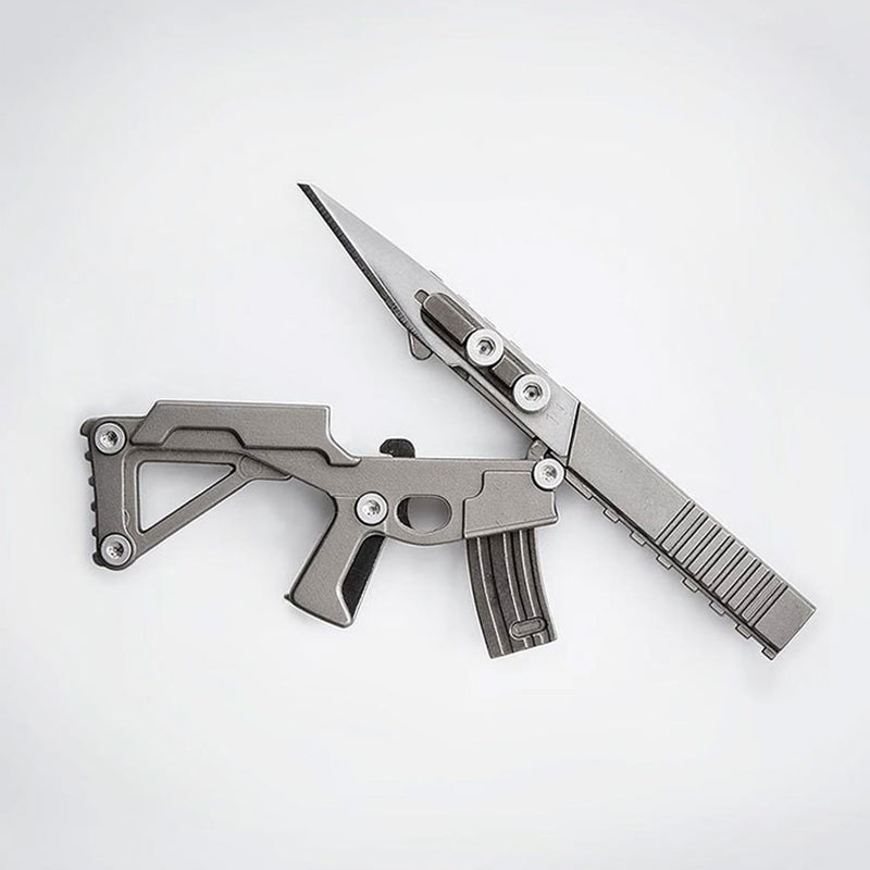 Multi-purpose Military Gun-shaped Outdoor Tool Set - Portable Pocket Knife