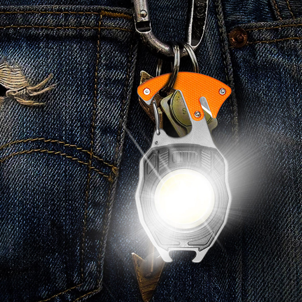 Mini LED Keychain Flashlight with Strong Light and Super Lightweight Portable Design
