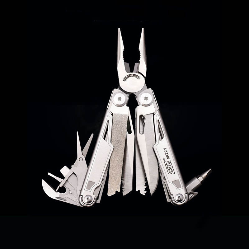 Stainless Steel Folding Multi-tool Outdoor Knife Pliers