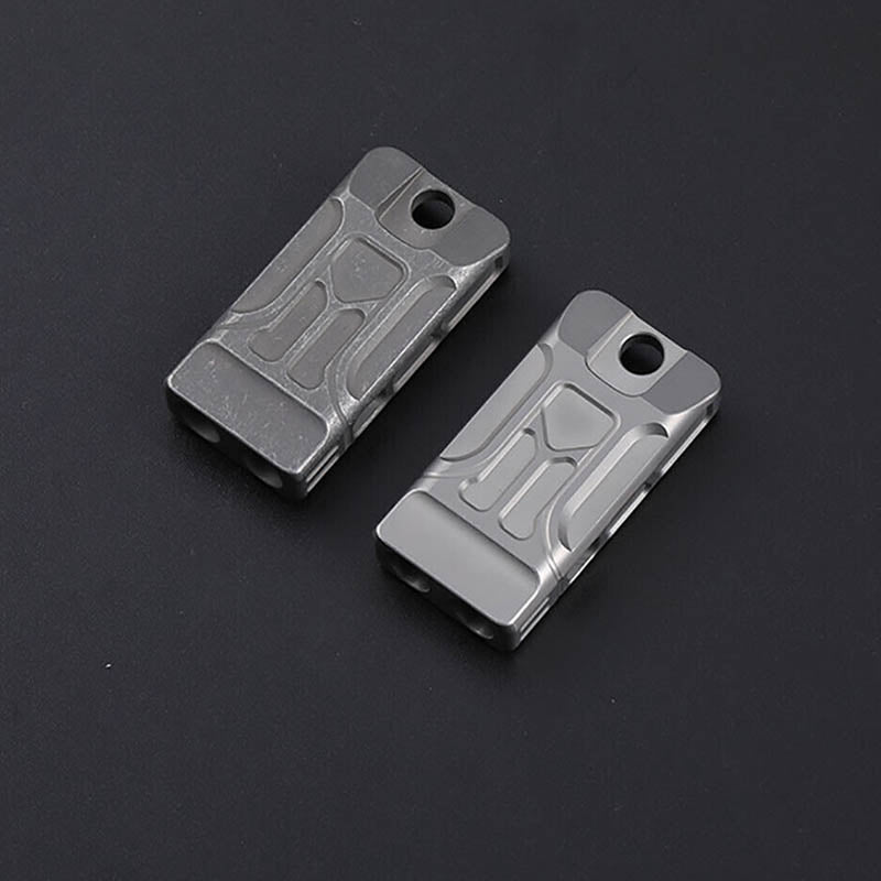 Titanium Double Tube High-Frequency Survival Whistle